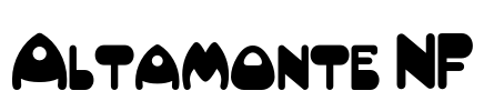 Altamonte NF Font Image