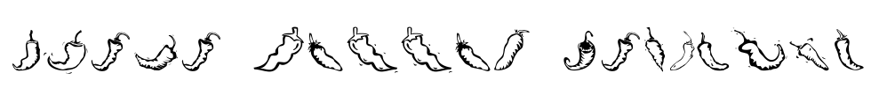 Chili Pepper Dingbats