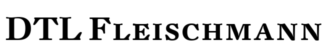 DTL Fleischmann Font Image