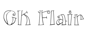 CK Flair Font Image