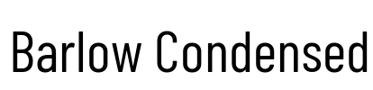 Barlow Condensed