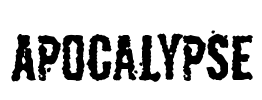 Apocalypse Font Image