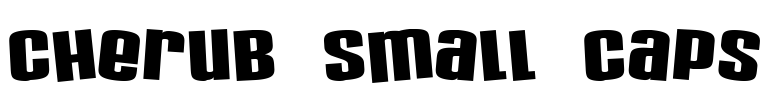 Cherub Small Caps Font Image