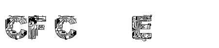 CF Circuit Electrique Font Image