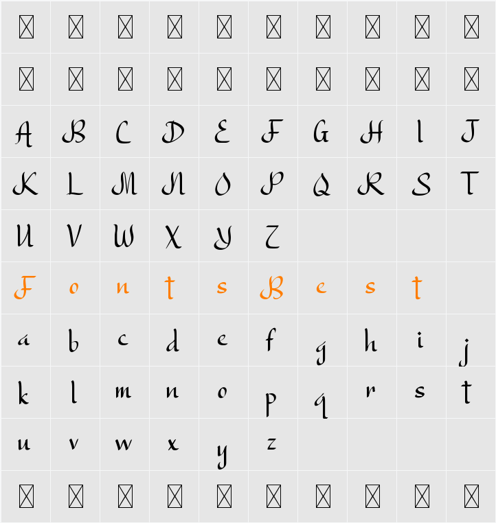 Blessed Eid Demo Character Map
