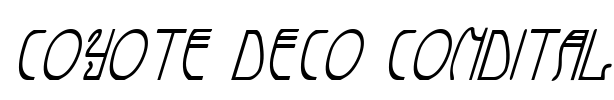 Coyote Deco CondItal