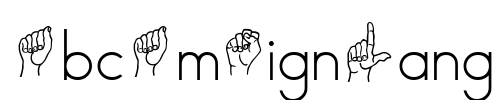 AbcAmSignLang