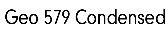 Geo 579 Condensed
