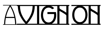 Avignon Font Image