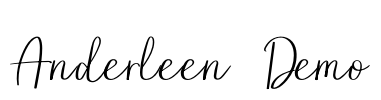 Anderleen Demo Font Image