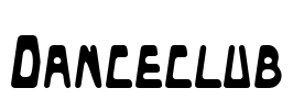 Danceclub Font Image