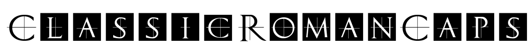 ClassicRomanCaps Font Image