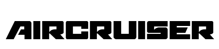 Aircruiser Font Image