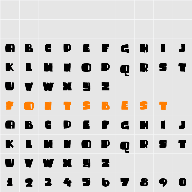 DK Sammy Boy Character Map