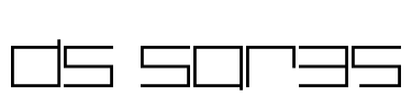 DS SQR35 Font Image