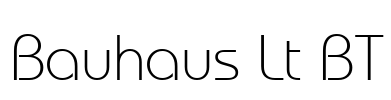 Bauhaus Lt BT