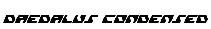 Daedalus Condensed Font Image