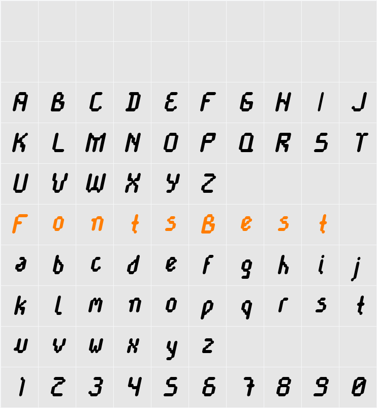 Cayetano Round Character Map