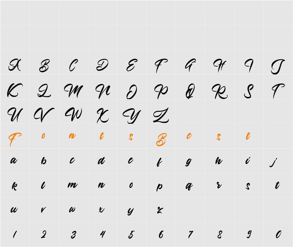 Azingdar Character Map