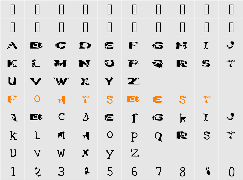 JI-Linear Character Map