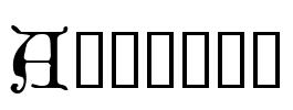 Aneirin Font Image