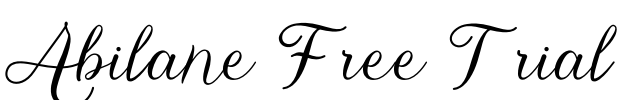 Abilane Free Trial