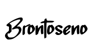 Brontoseno Font Image