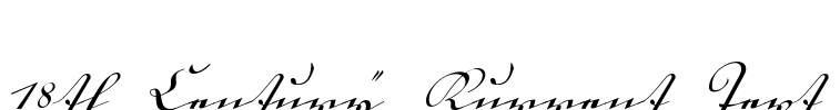 18th Century Kurrent Text