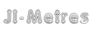 JI-Metres Font Image