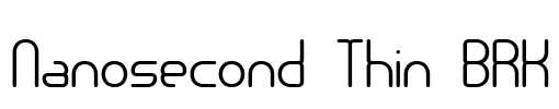 Nanosecond Thin BRK