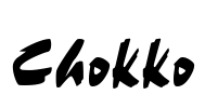 Chokko Font Image