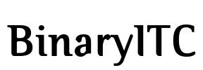 BinaryITC Font Image