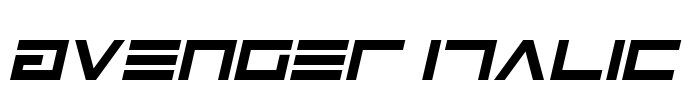 Avenger Italic