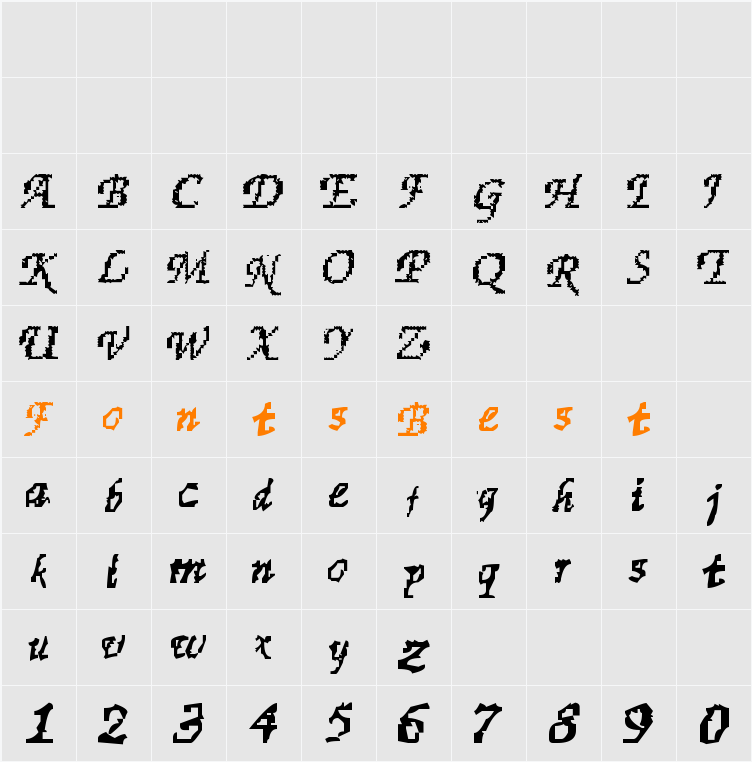 Finest Character Map