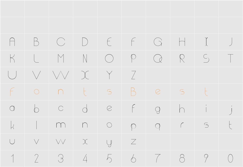 Chempaka Ranting Character Map