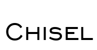 Chisel Font Image