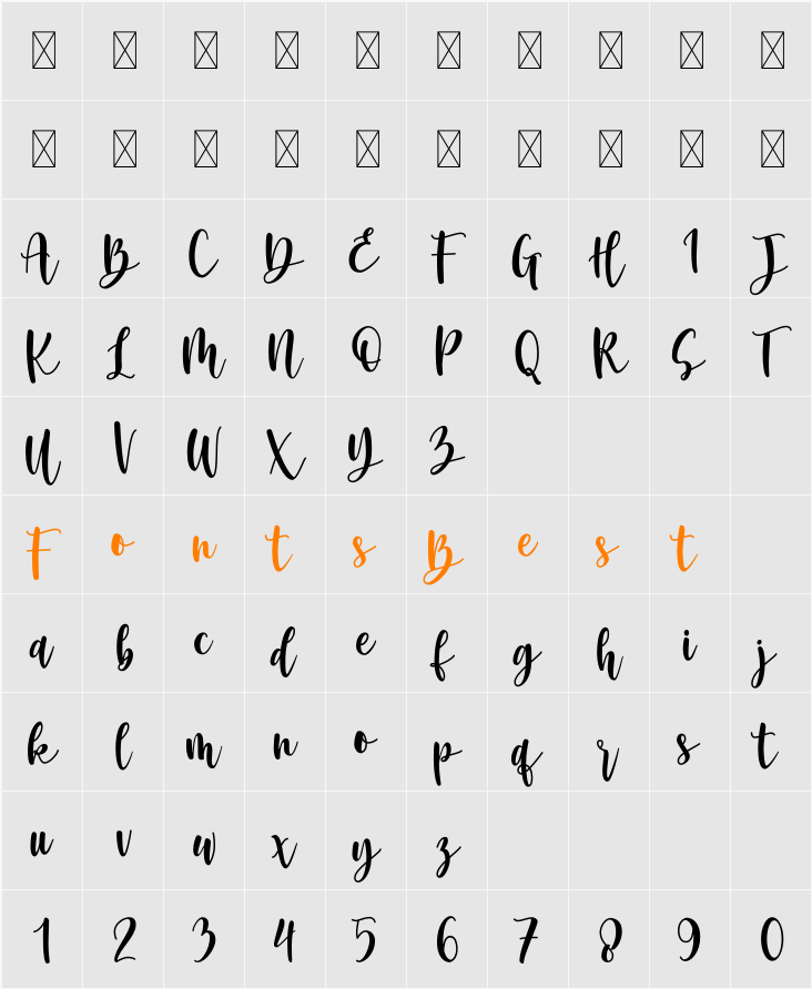 Anghine Darma Character Map