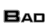 Bad Font Image