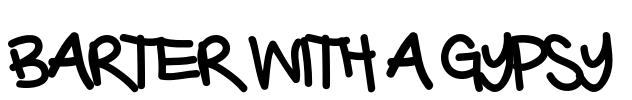 Barter with a Gypsy Font Image