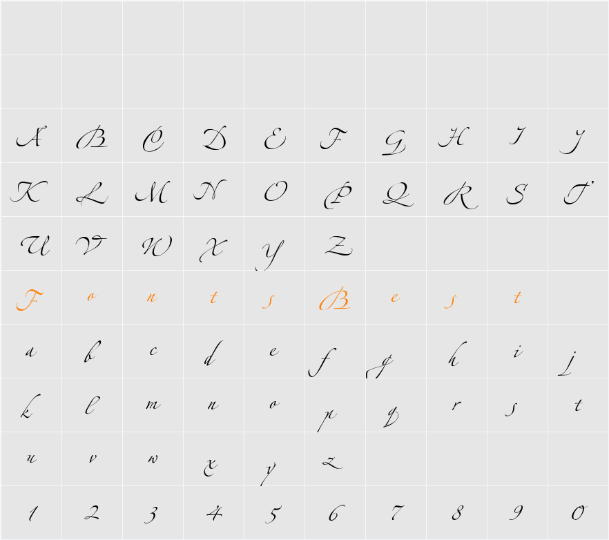 Alexandra Zeferino One Character Map