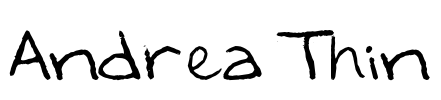 Andrea Thin Font Image