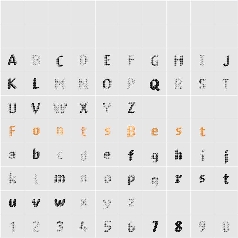 Murrx Character Map