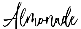 Almonade Font Image
