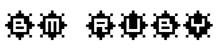 BM ruby Font Image