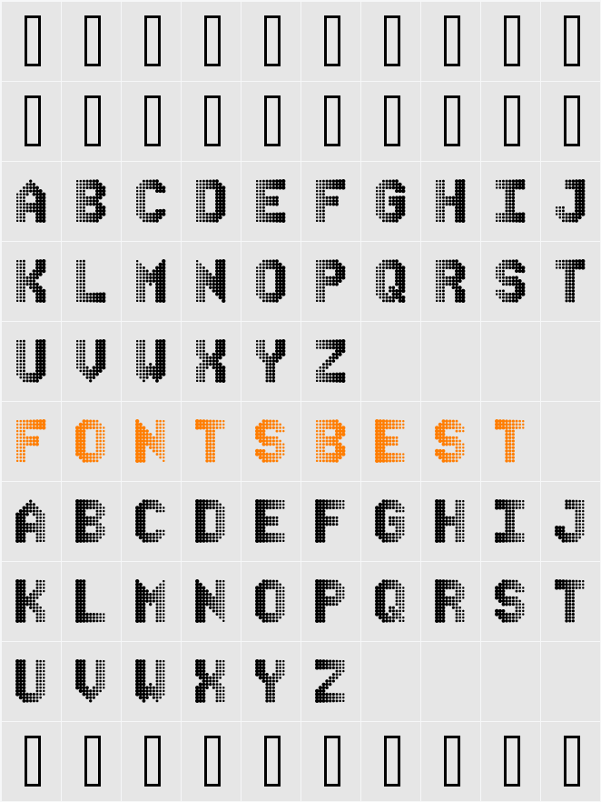 ChaserDemo Character Map