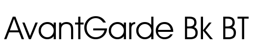 AvantGarde Bk BT
