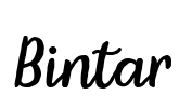Bintar Font Image
