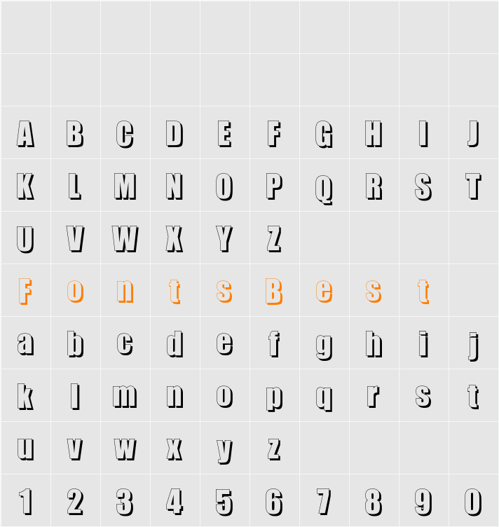 Billboard Shadow Character Map