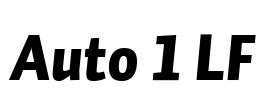 Auto 1 LF Font Image