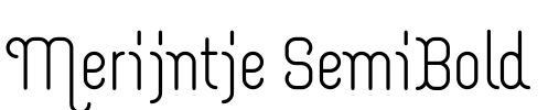 Merijntje SemiBold